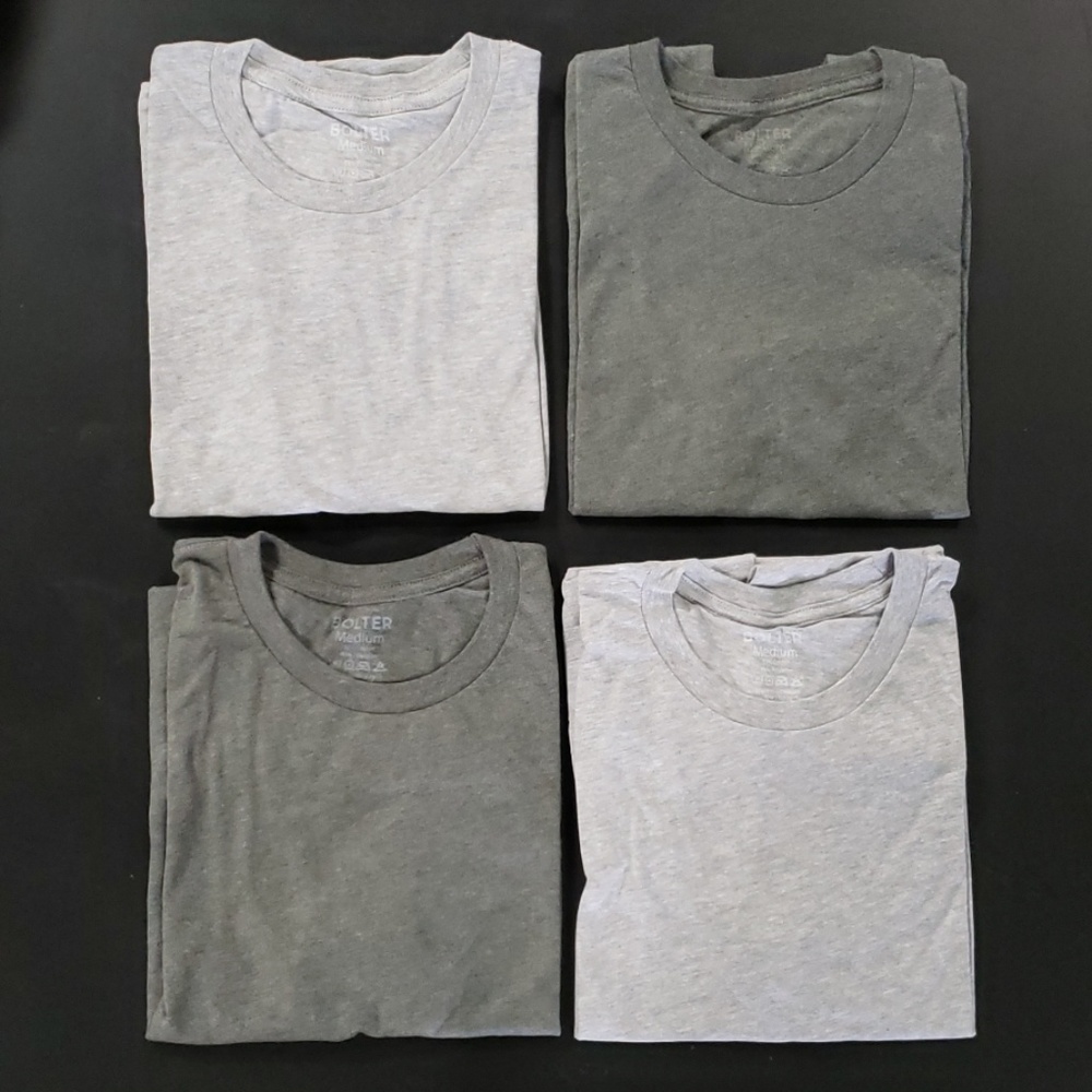 Sale* 4-Pack Bolter Men's Crew Neck Tshirt P124